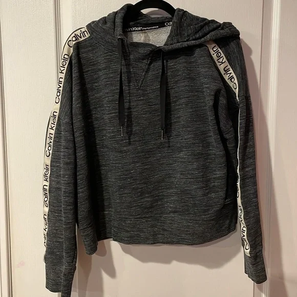 Calvin Klein Performance Cropped Hoodie Size XL - Picture 1 of 3